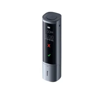 Baseus Alcohol Tester Professional Breathalyzer Alcotest With LED Display Dual Mode Switch