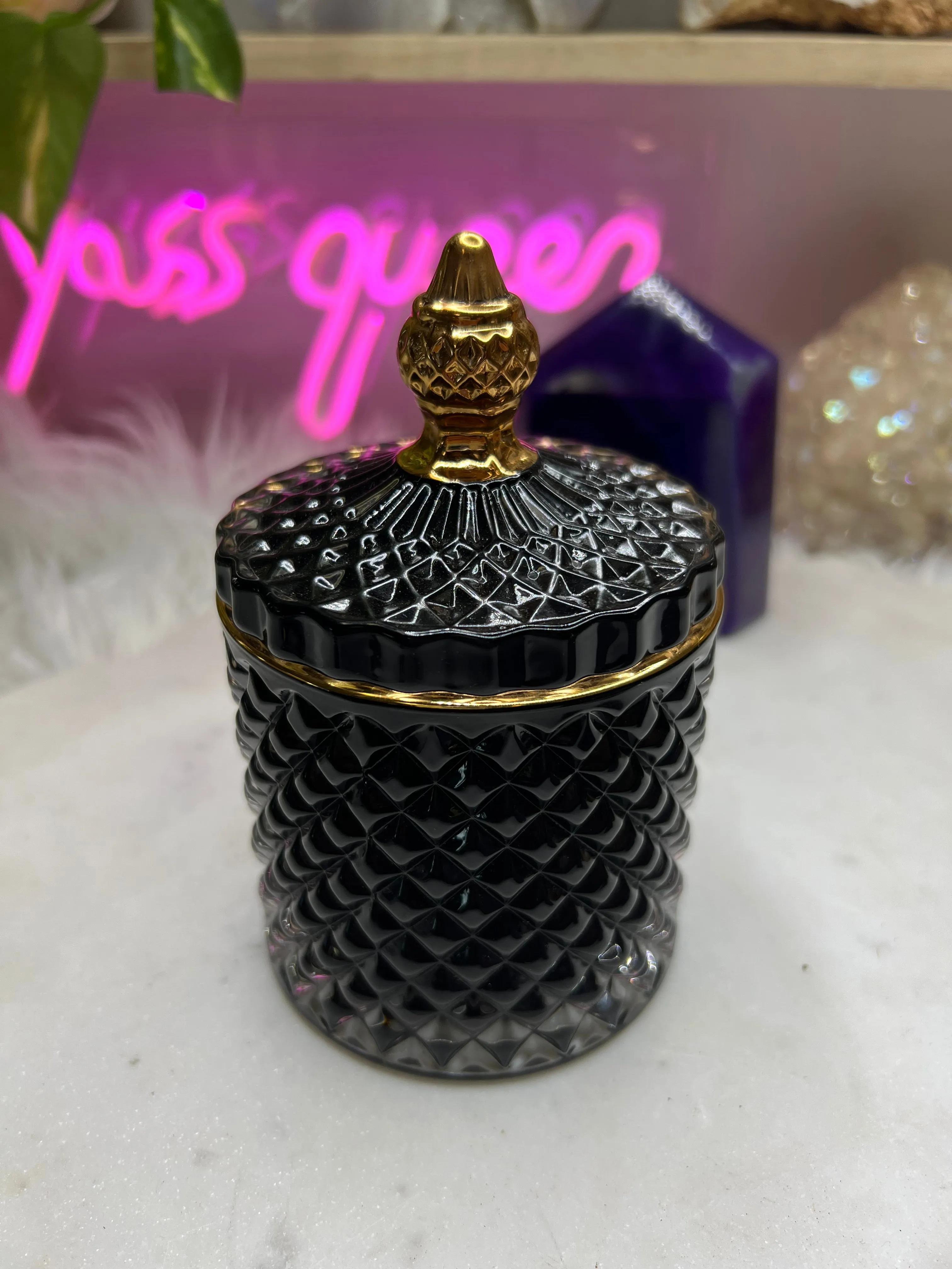Black Apothecary Candle