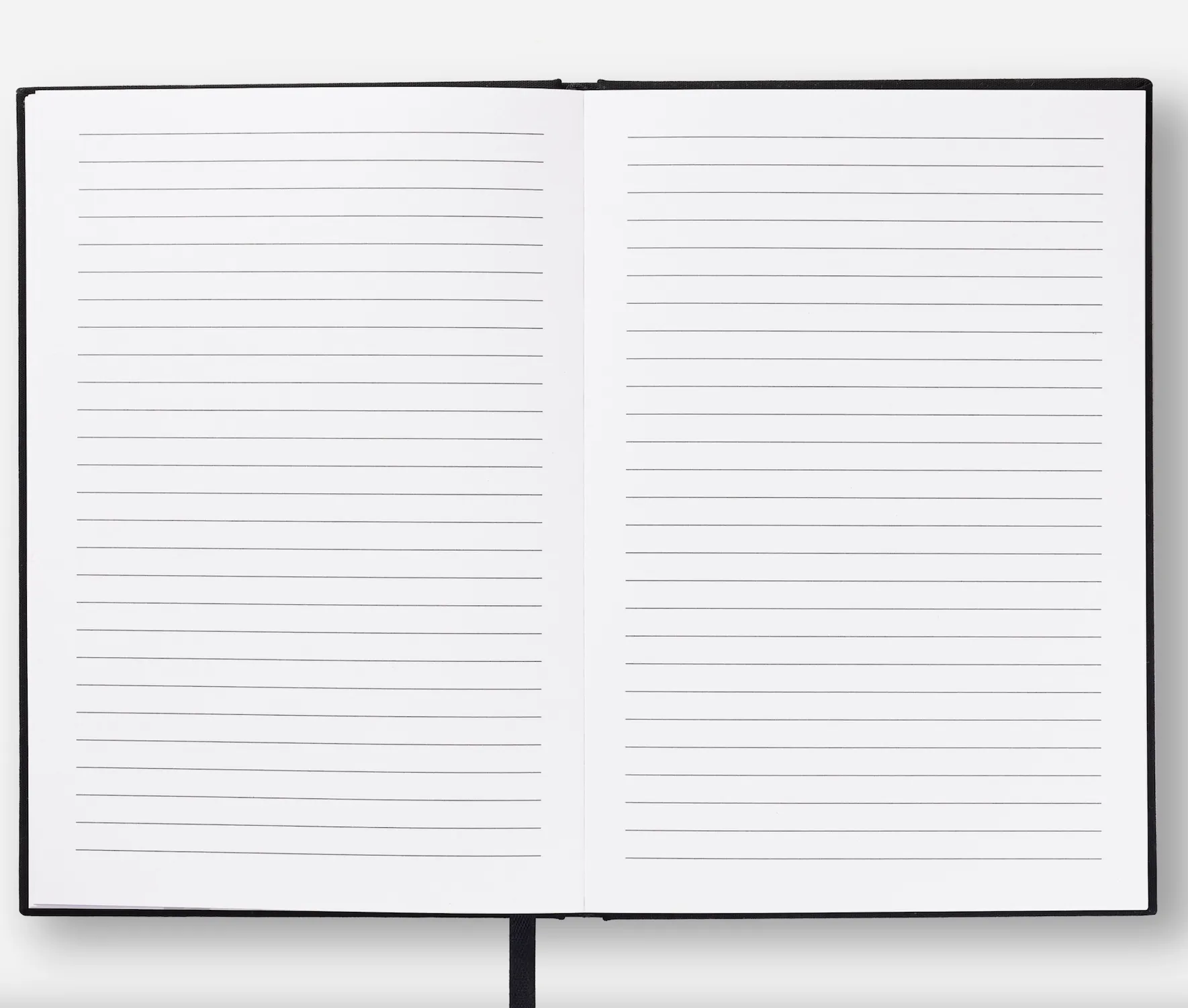 Daydreams Black Linen Notebook Lined Gratitude Journal