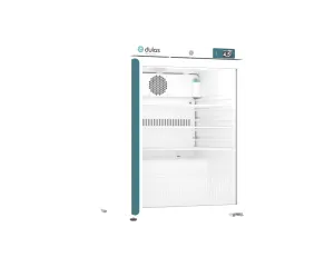 Dulas Under Counter Pharmacy Refrigerator 145lt With Glass Door