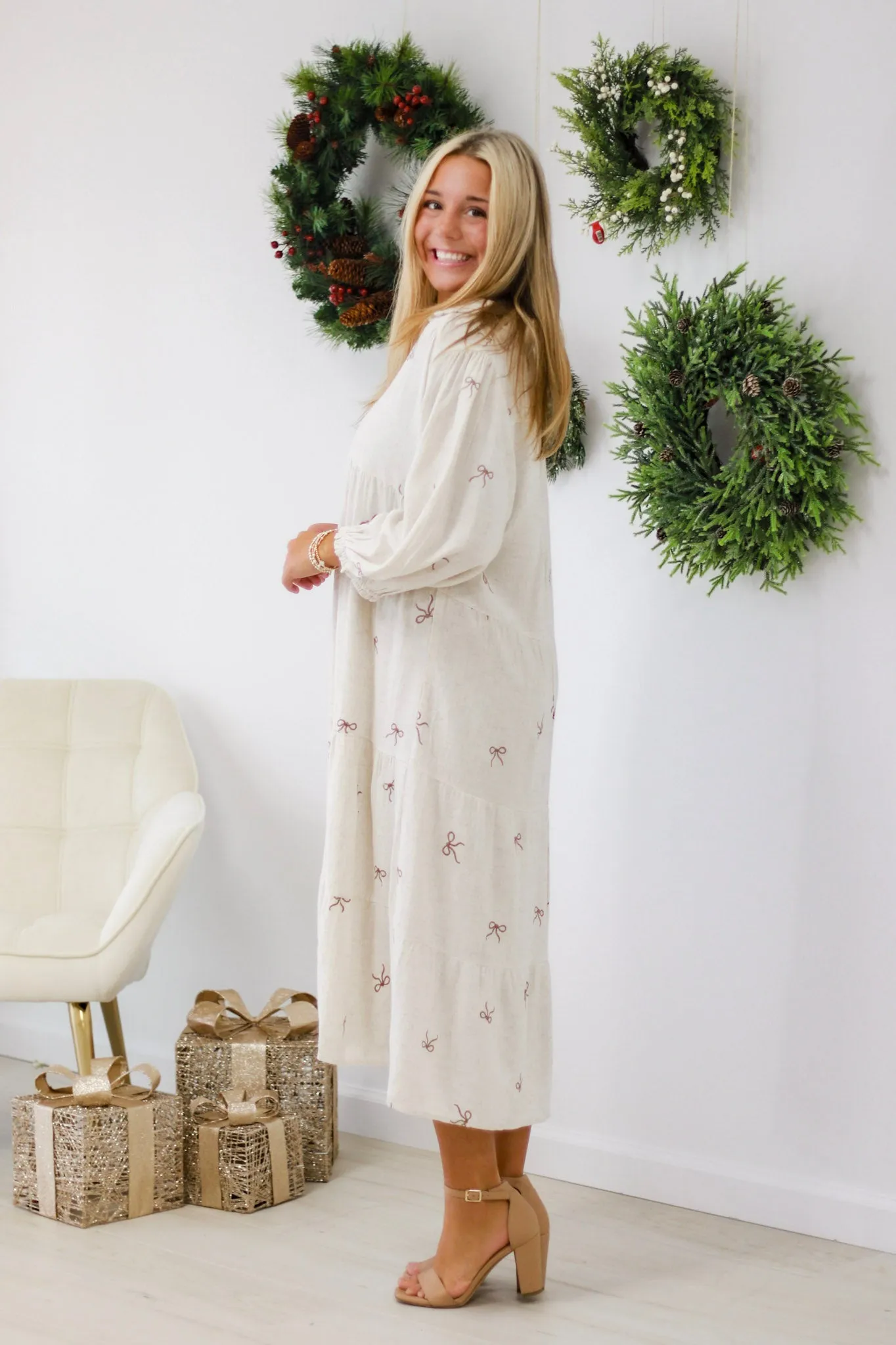 Forever In Love Bow Dress