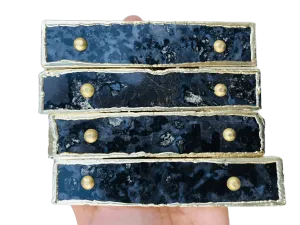 Gabro Agate Cabinet Door Pull Handle - Set of 4