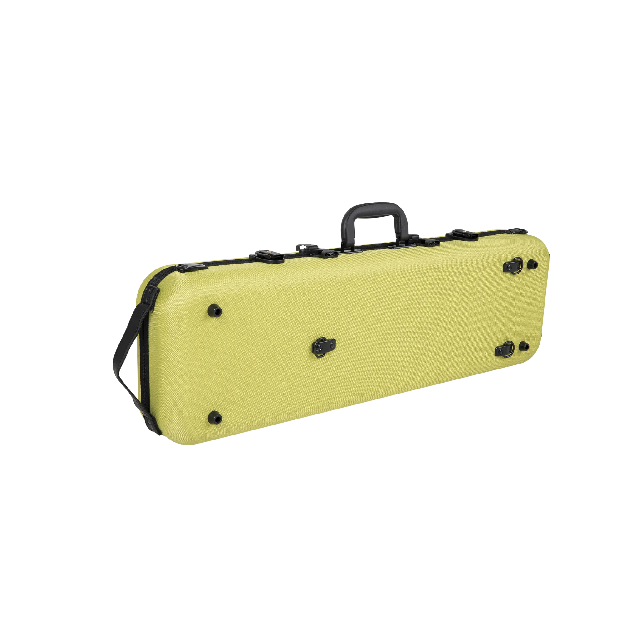 GEWA Bio-A Oblong Violin Case with Sheet Music Pocket 1/2-4/4 Lime