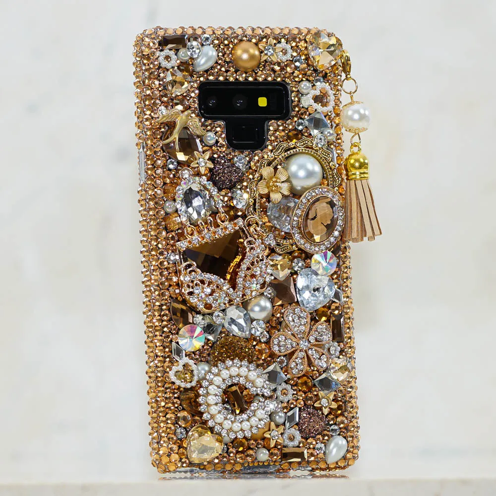 Golden Glory Design with Tassel Phone Charm (style 496)