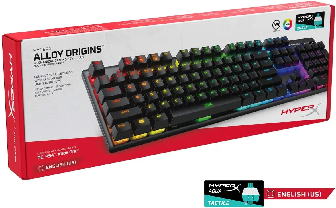 HyperX Alloy Origins Mechanical Gaming Keyboard