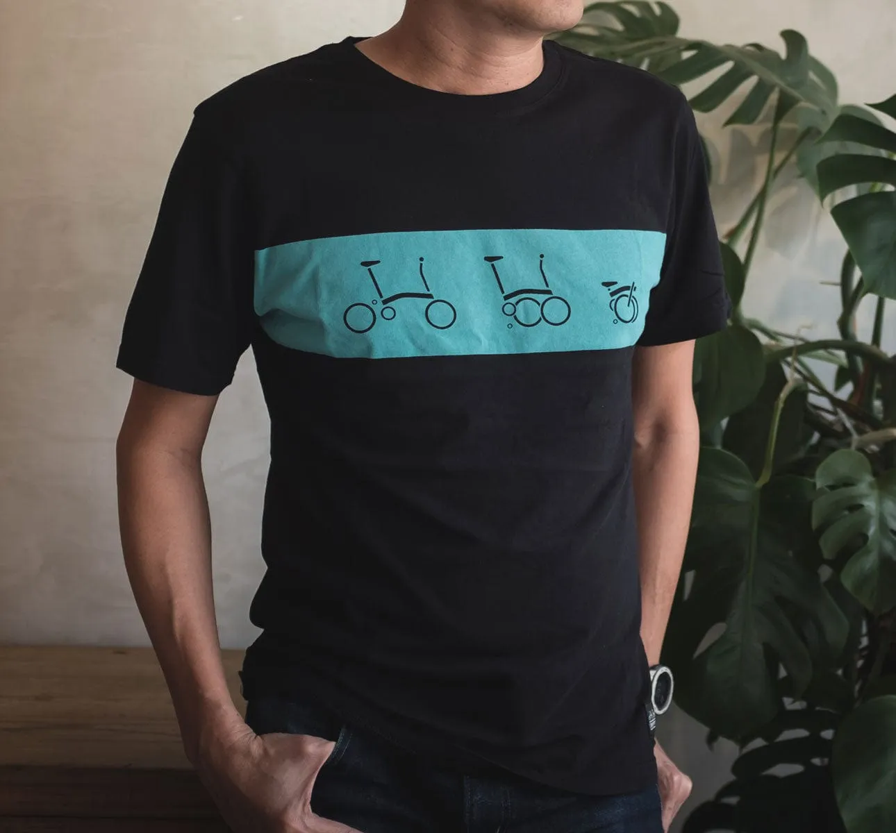 Logo Collection - Folded Stripe T-Shirt