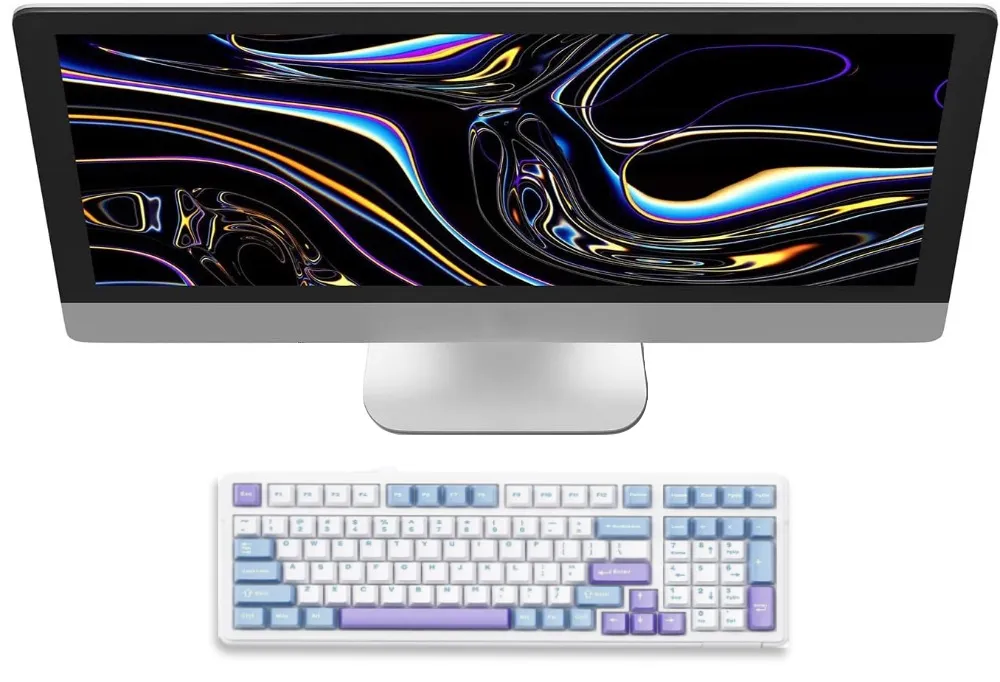 Mechanical Bluetooth Keyboard 5.0G Wireless 99 Keys