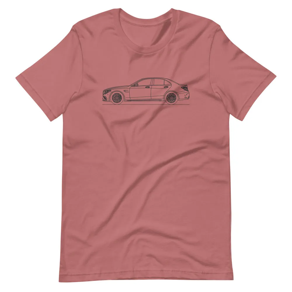 Mercedes-AMG C 63 Sedan W205 silhouette T-shirt