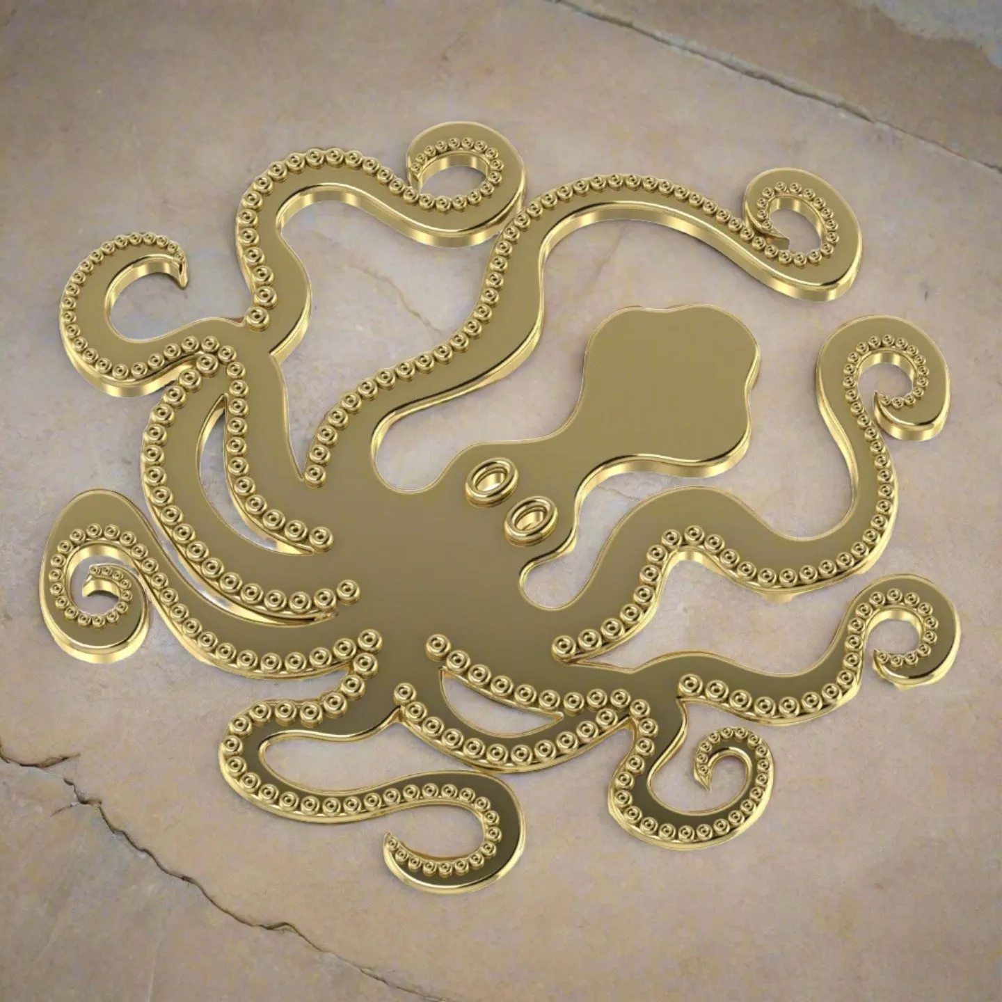 Minoan Octopus from a "Marine Style" Vase Pendant