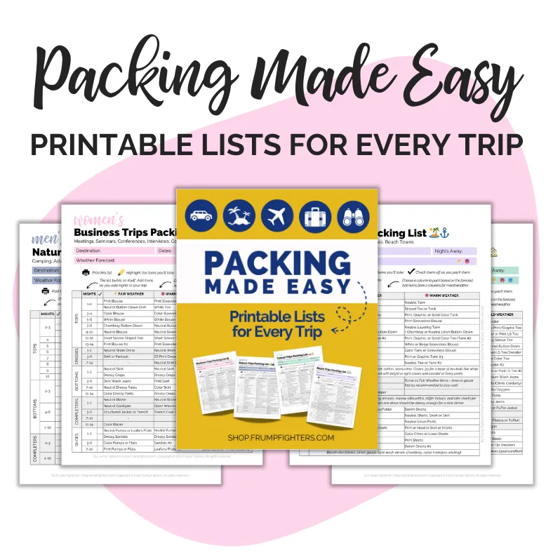 Packing Made Easy: Printable Lists for Every Trip