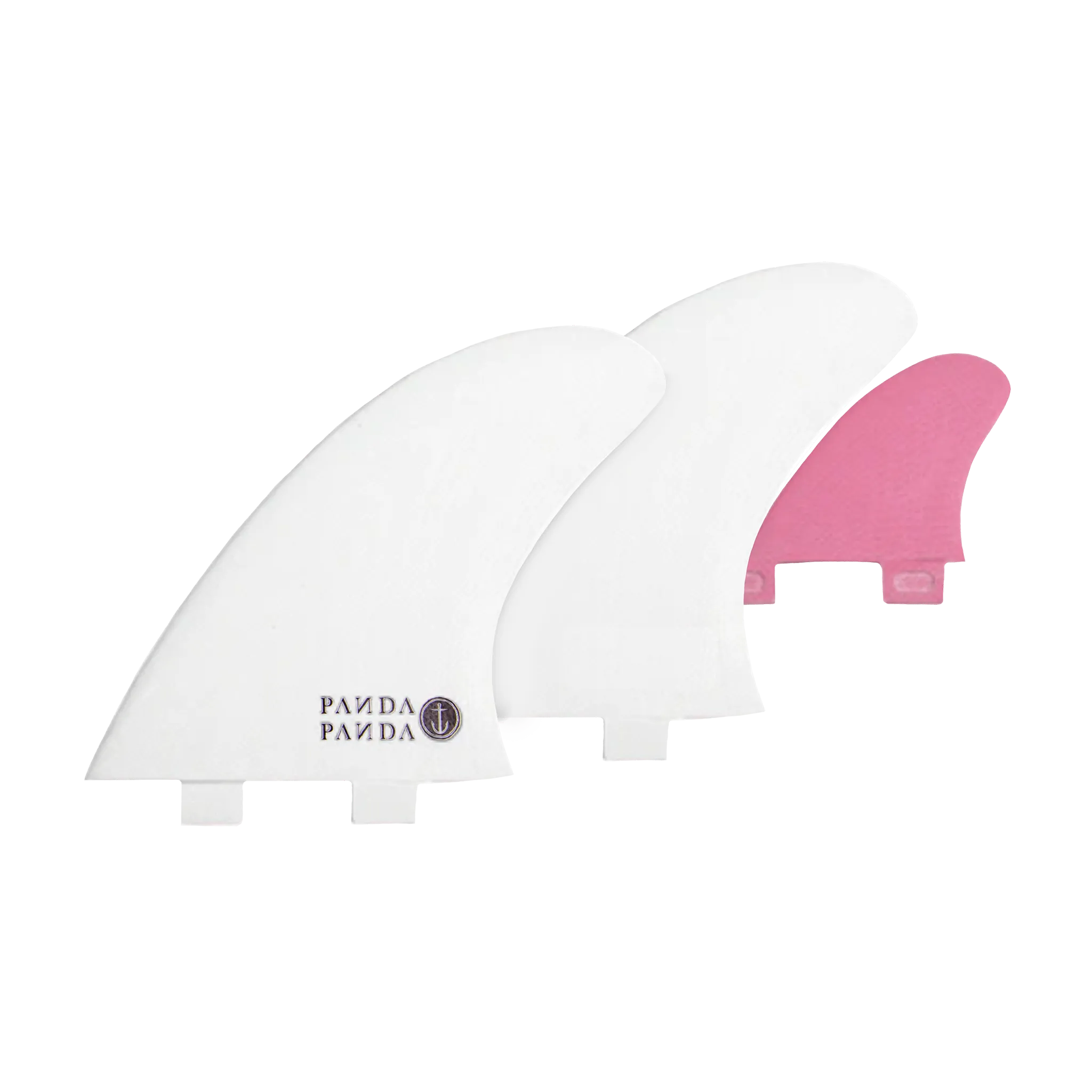 Panda Twin   Trailer - White/Pink - Twin Tab