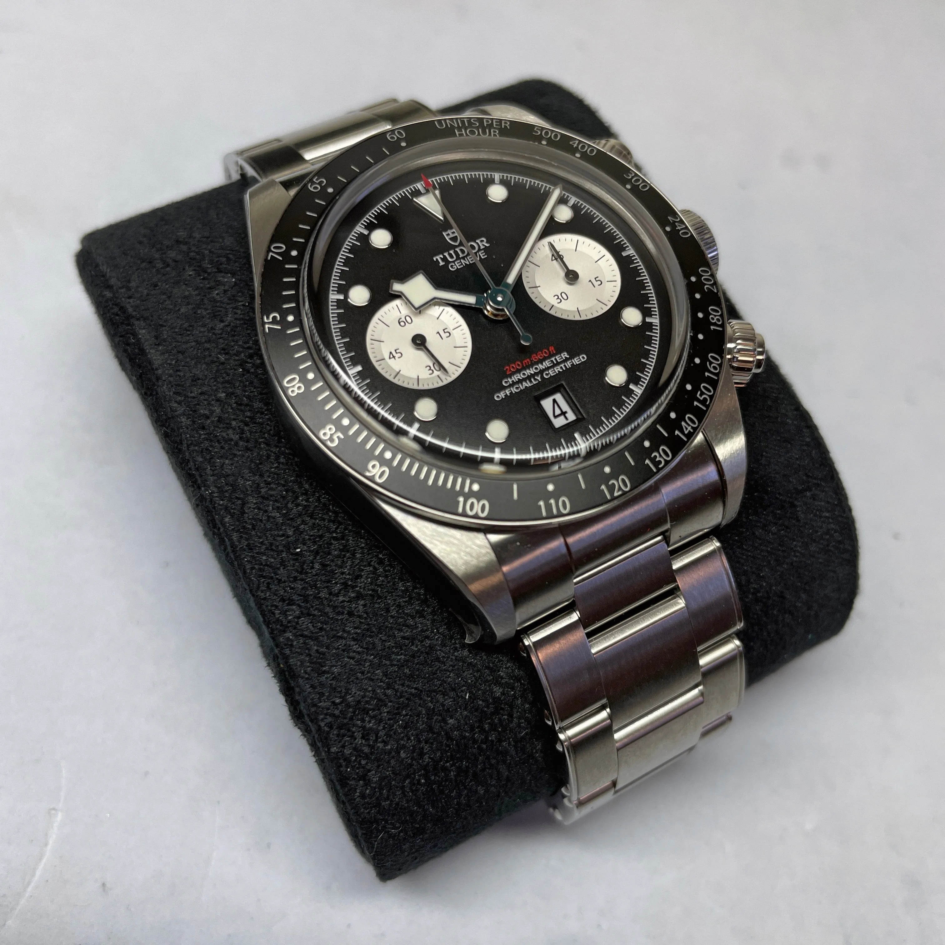 Pre-owned Tudor Black Bay Chronograph 41mm Steel Watch M79360N