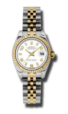 Rolex - Datejust Lady 26 - Steel and Yellow Gold - Fluted Bezel