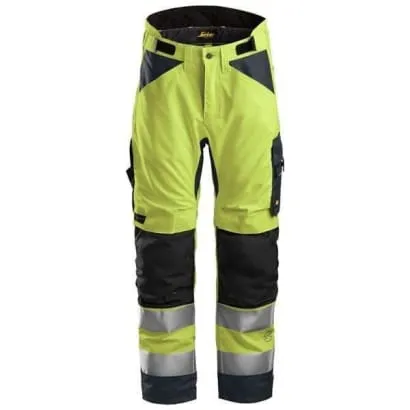 Snickers AllRound Work High Visibility Insulated Trousers - Class 2 (6639)