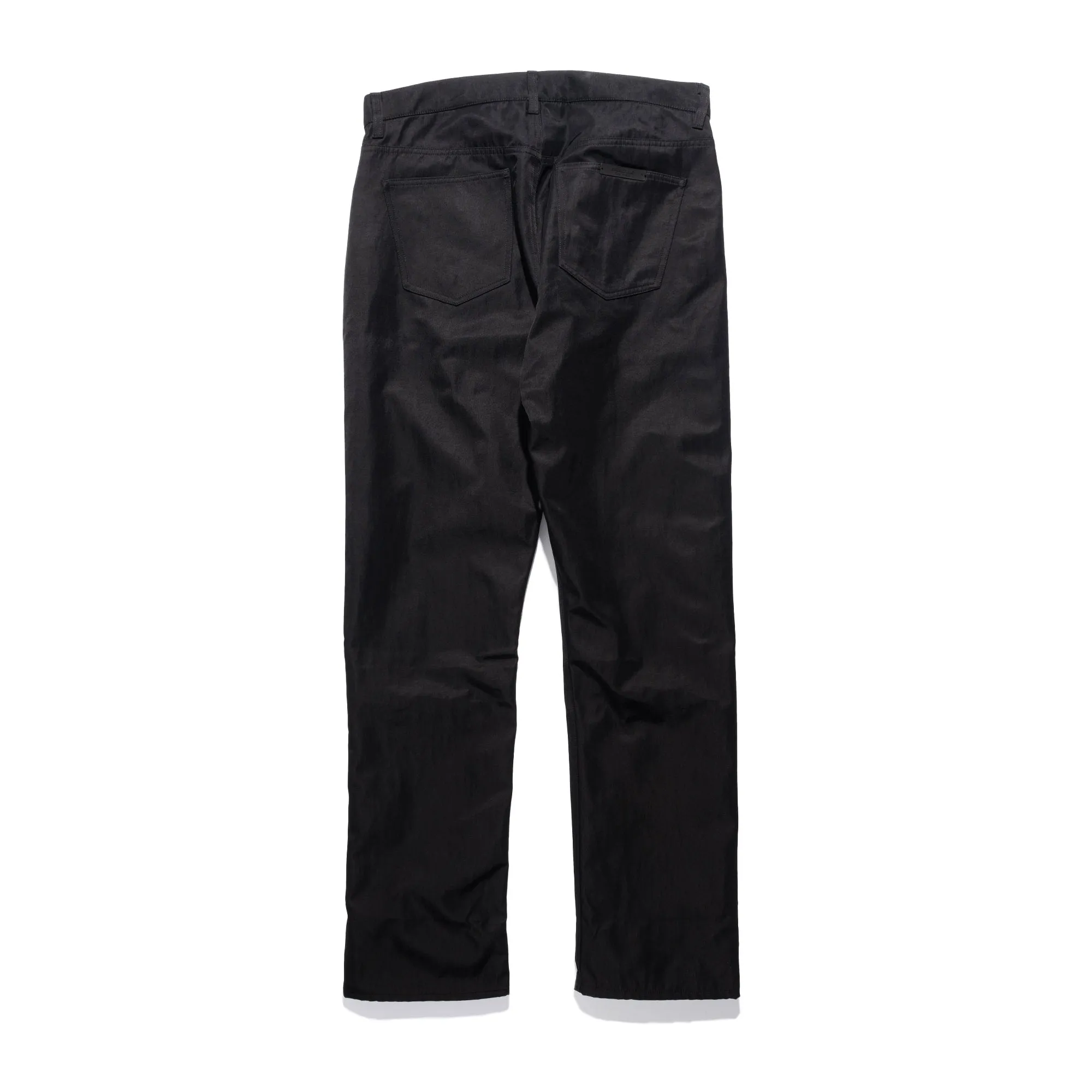 Textured Nylon 5 Pocket Pants Black 130BT244760F