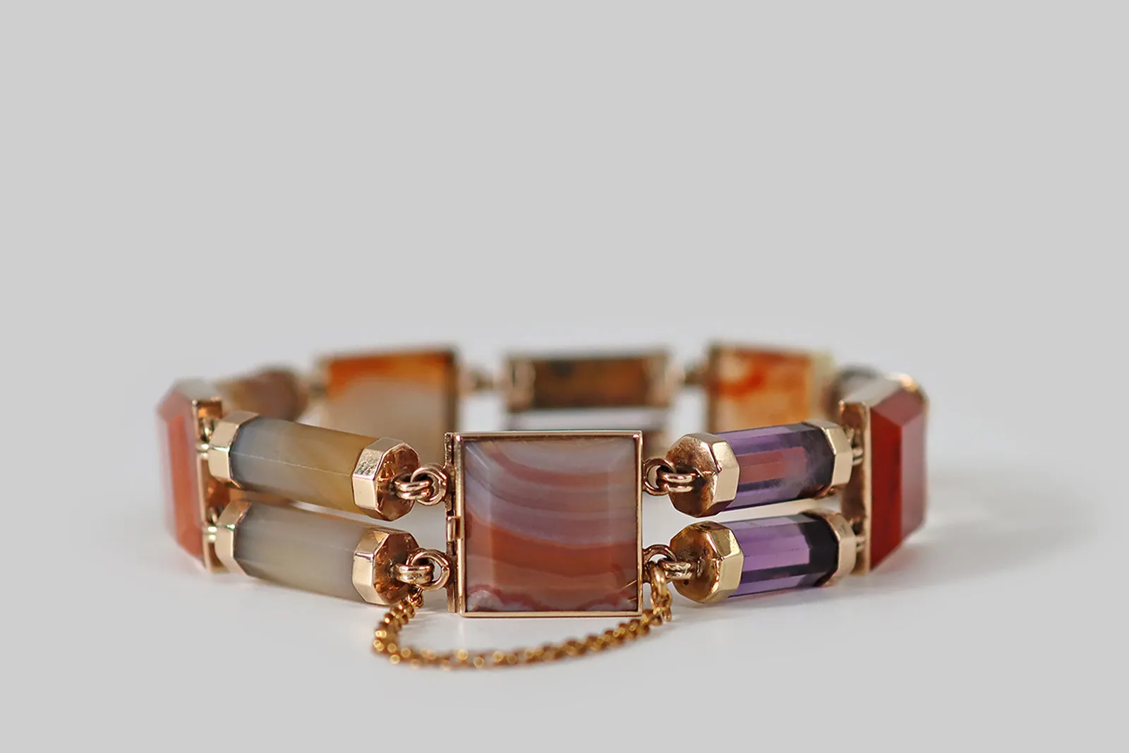 Victorian Scottish Agate Bracelet