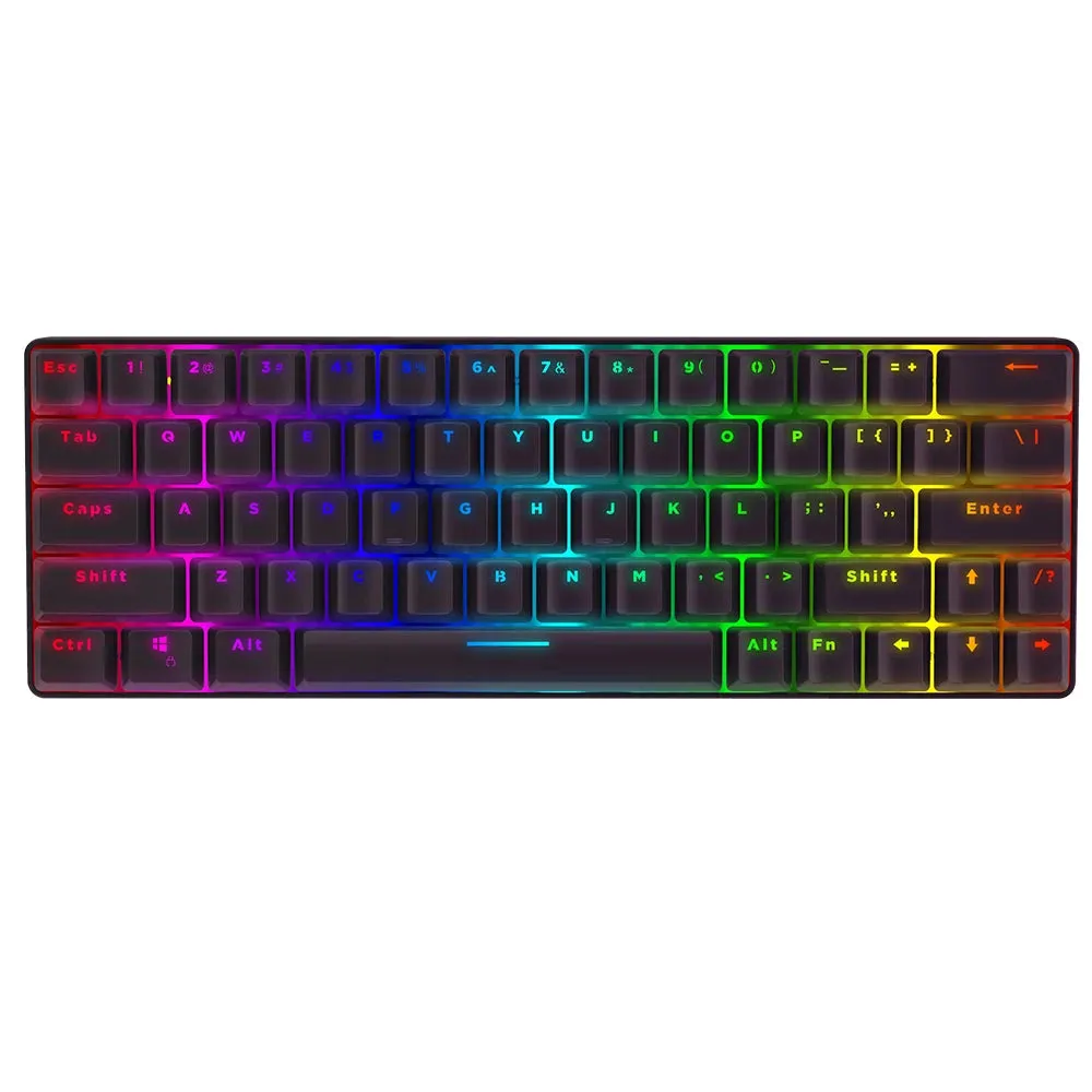 Wireless Gaming Mechanical Keyboard 63 Keys