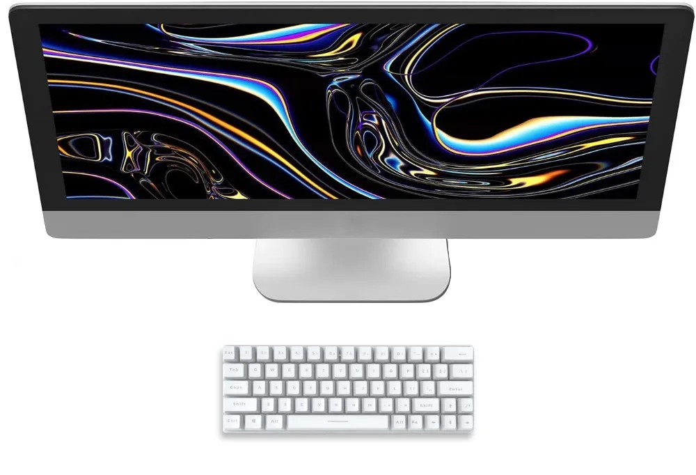 Wireless Gaming Mechanical Keyboard 63 Keys